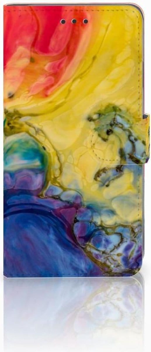Hoesje Apple iPhone Xs Max Watercolor Dark