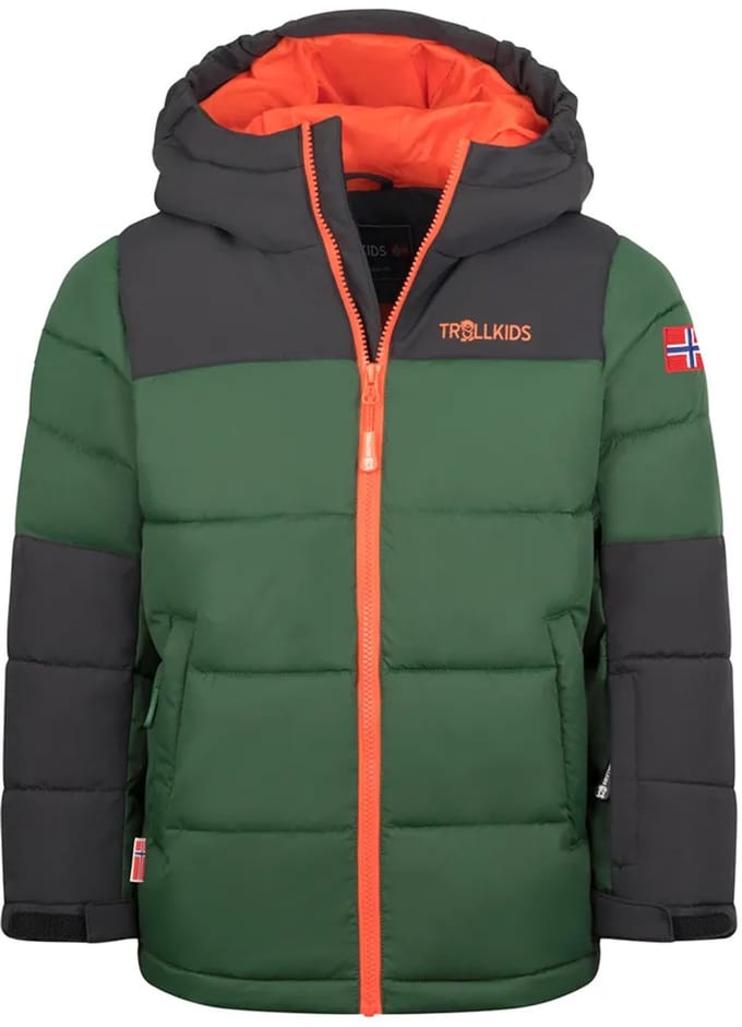 Trollkids Narvik Pro Jas Groen 92 cm Kinderen