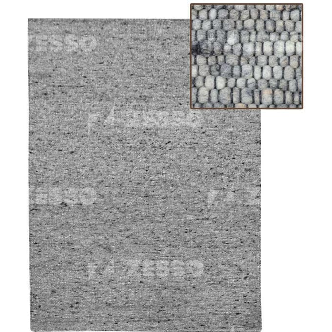 Vilkas Wollen Vloerkleed 170 cm x 230 cm Ordos Smoked