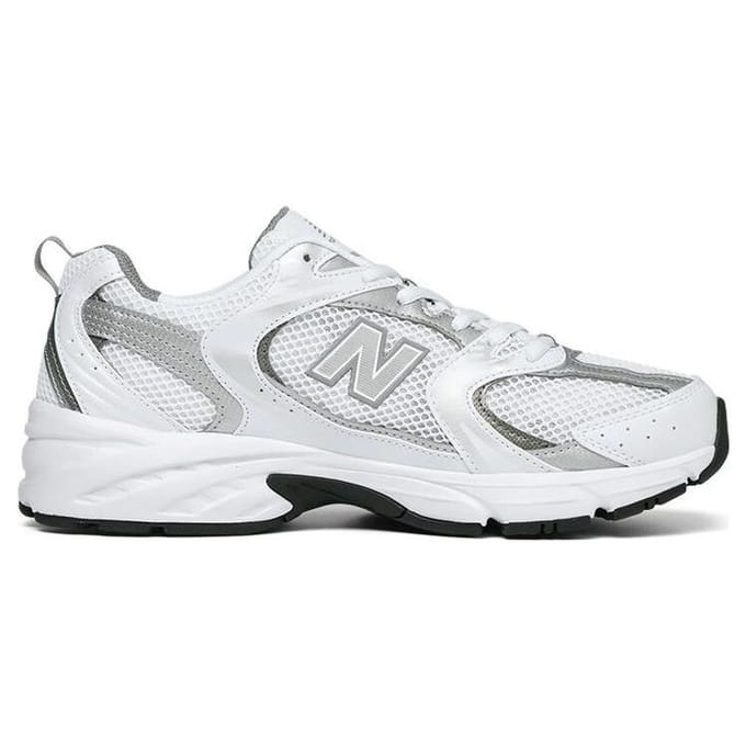 Baskets Unisexe New Balance 530 Blanc Argent Métallisé MR530AD 40.5 white