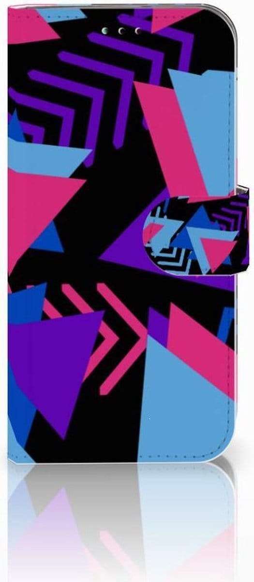 Samsung Galaxy A40 Book Case Funky Triangle