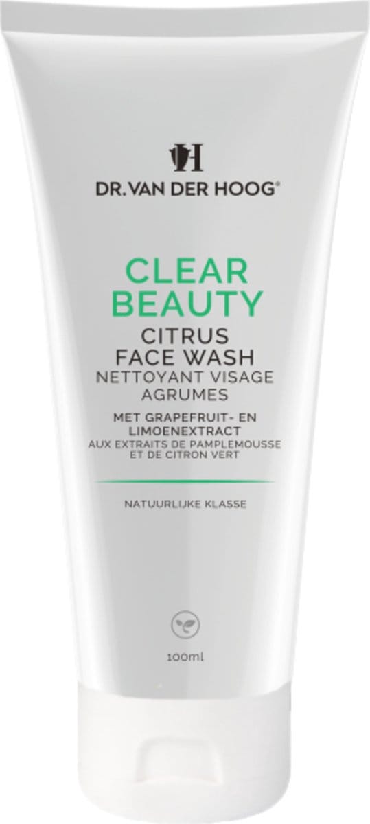 Dr. van der Hoog Clear citrus facewash 100 Milliliter