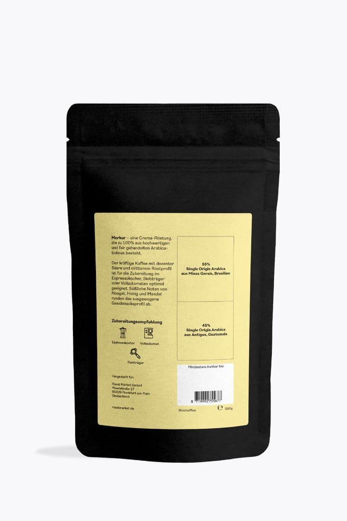 Schwarzmond Merkur 500g