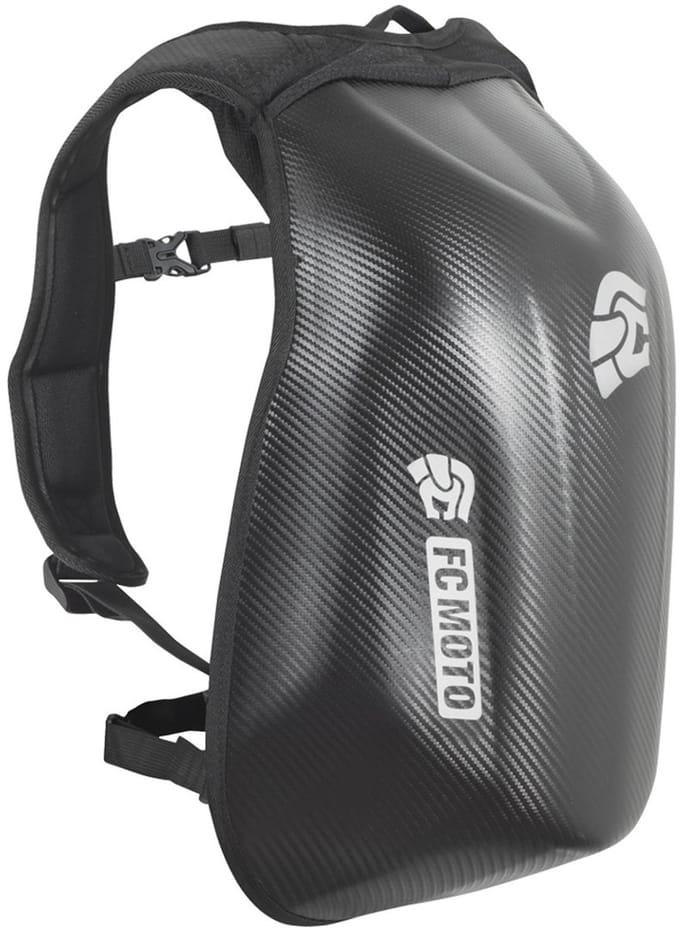 FC-Moto Hump Race Carbon Look Motorfiets Rugzak - Maat One size -