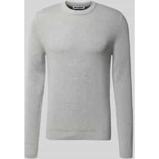 Gebreide pullover met ronde hals