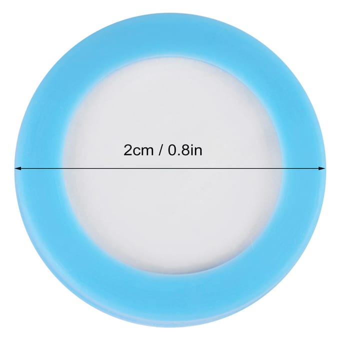 Diffuseur de dioxyde de carbone Atomiseur Buse d'atomisation pour Aquarium Aquarium Plante 2cm S white