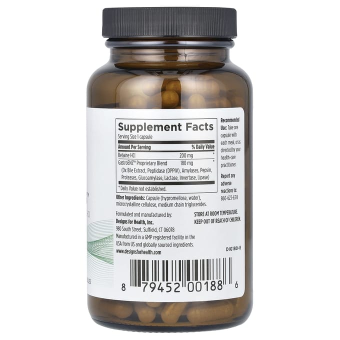 Digestzymes™, 180 capsules