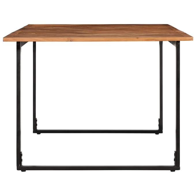 vidaXL - Eettafel - 200x100x75 - cm - massief - acaciahout