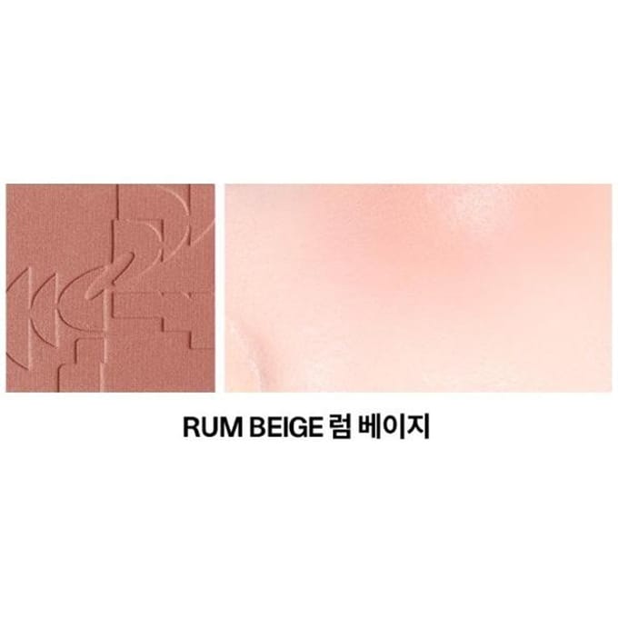 [TWEE SCHRAG STREEP VIER] All Over Face Blush 5.5g Rum Beige