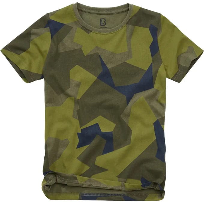 Brandit - Basic Kinder T-shirt - Kids 158 - Groen