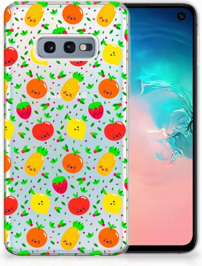 Samsung Galaxy S10e Siliconen Case Fruits