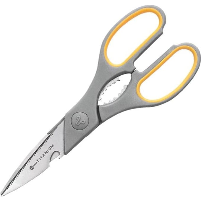 Multifunctionele schaar »Titanium Super Multi« 21 cm met micro-vertanding en fle
