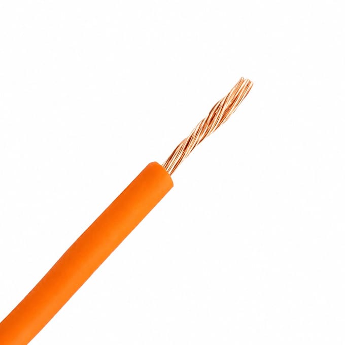 Draad VDS 12V 1,5mm2 div. kleuren per 5m - oranje
