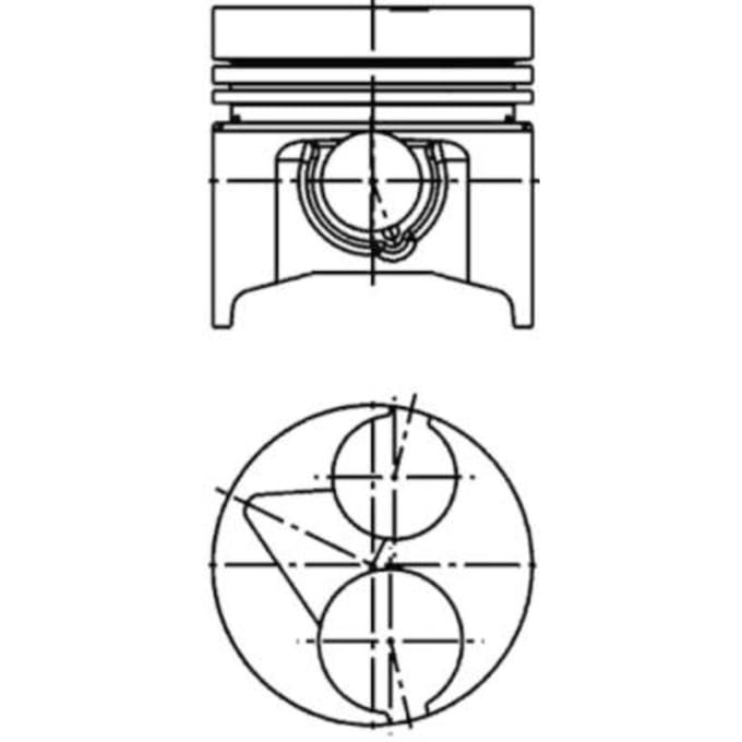 Zuiger KOLBENSCHMIDT 40410620