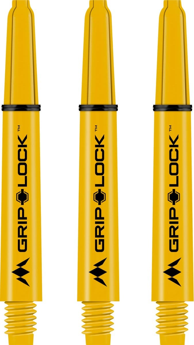 Mission Griplock Shaft Yellow - Dart Shafts Short