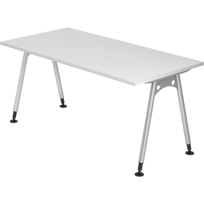 ATOS 16 S | Bureau - Wit 160 x 80 Tafelhoogte I In hoogte verstelbaar