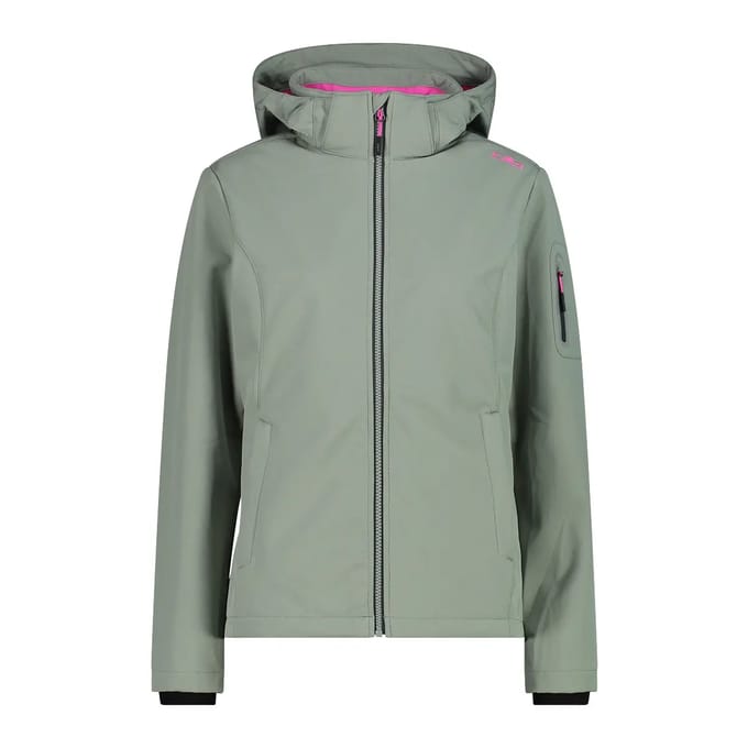Cmp 39a5006 Softshelljack Groen XS Vrouw