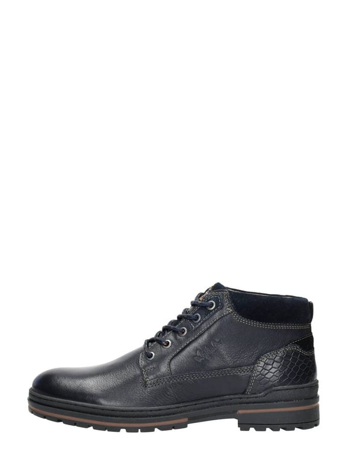 Australian Middelburg Veterschoenen Hoog - blauw - Maat 46