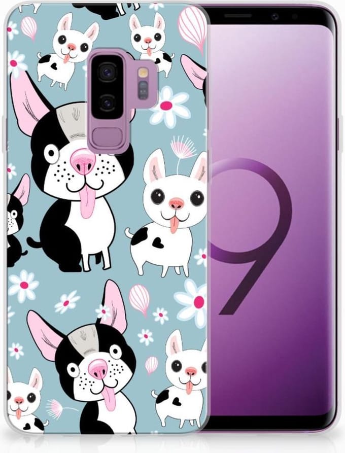 Samsung Galaxy S9 Plus TPU Hoesje Hondjes