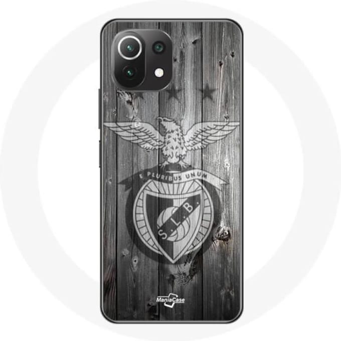 Xiaomi Mi 11 Lite hoesje slb benfica grijze achtergrond