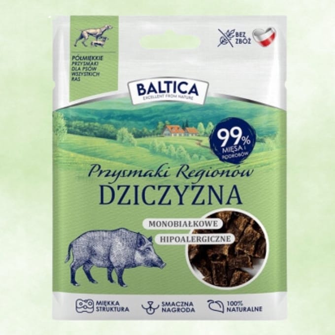Baltica Training - Hondensnacks - Halfzacht - Wild - Graanvrij