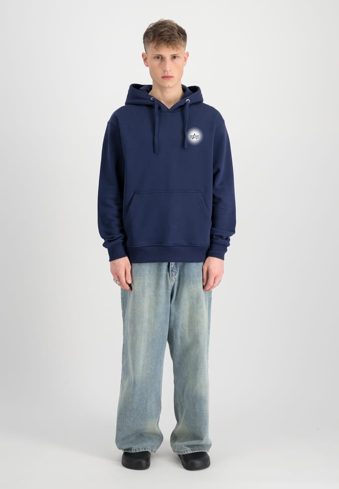 Doted Small Logo Hoodie
