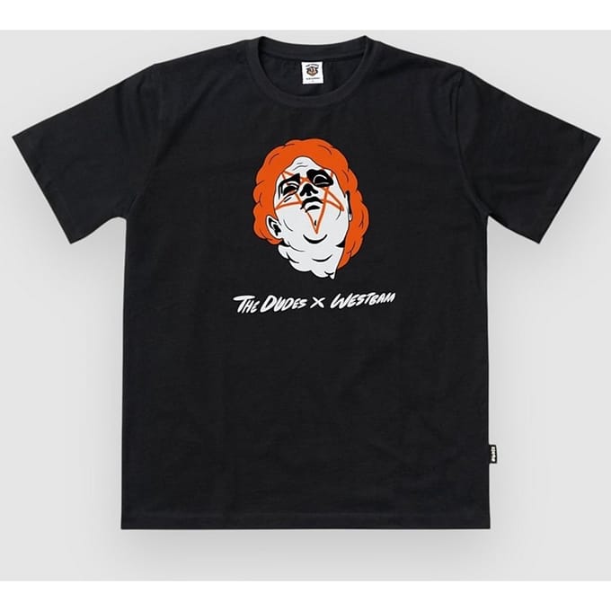 The Dudes Fat David T-Shirt zwart