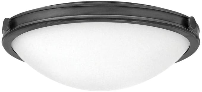 Hinkley LED Plafondlamp Collier | 3X E27 Max 40W | Black Oxide