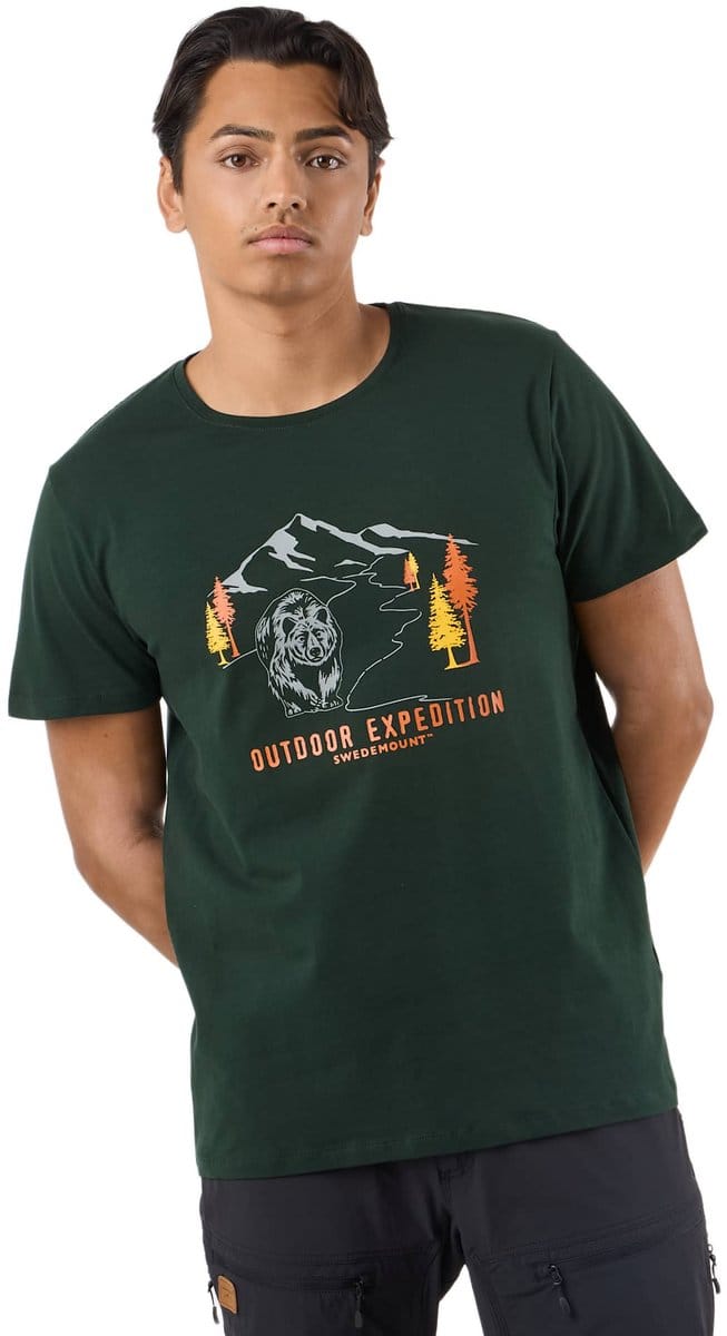 Swedemount Forest Tee TEE SS – Casualwear heren – Maat S