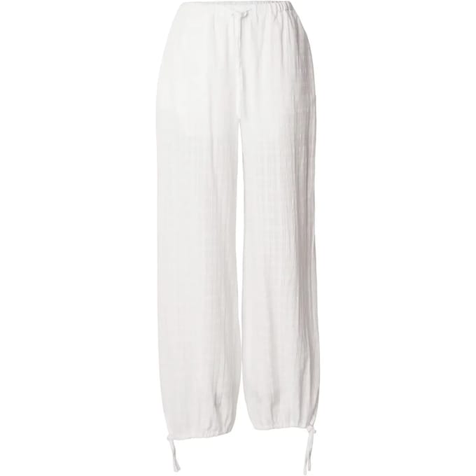 Urban Classics - Cotton Baggy Fit Volume Broek rechte pijpen - L - Wit