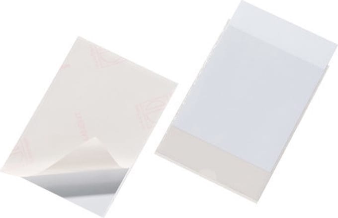 DURABLE Selbstklebetasche POCKETFIX 807619 105x148mm 10 St./Pack.