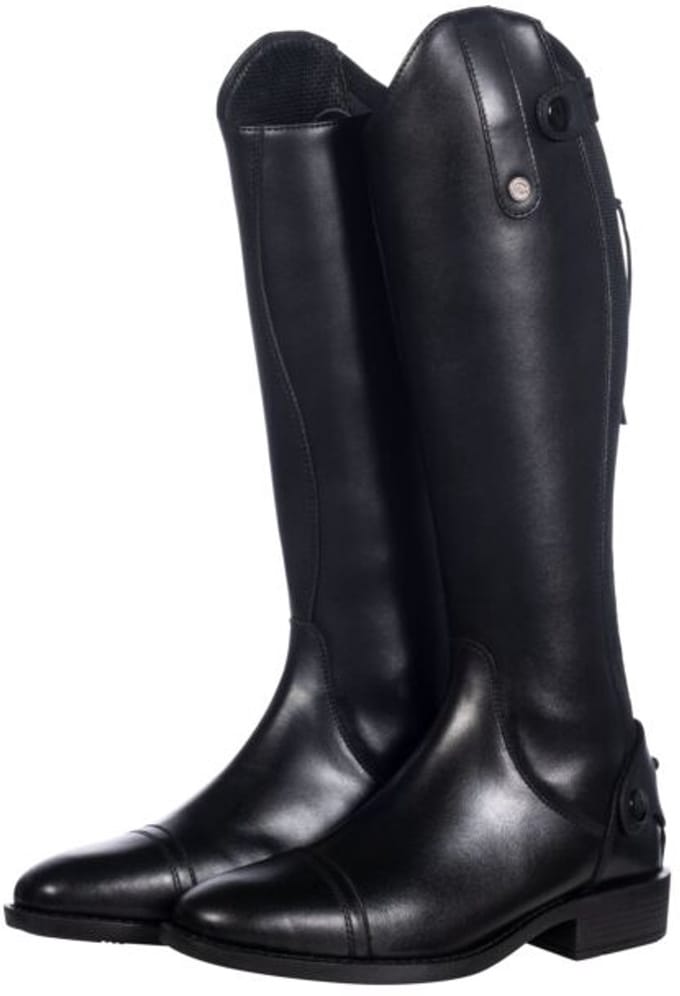 Leren rijlaarzen voor dames HKM Julie Standard Length/Width
