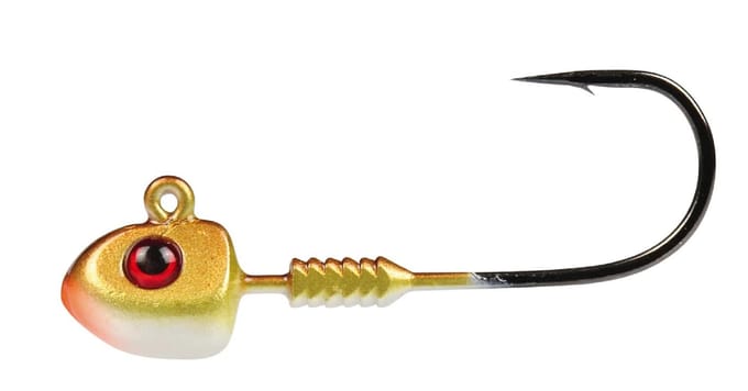 Tackle Tactics TT Demonz Jig Head 1/4oz 3/0H 3/pack Golden Boy (7402)