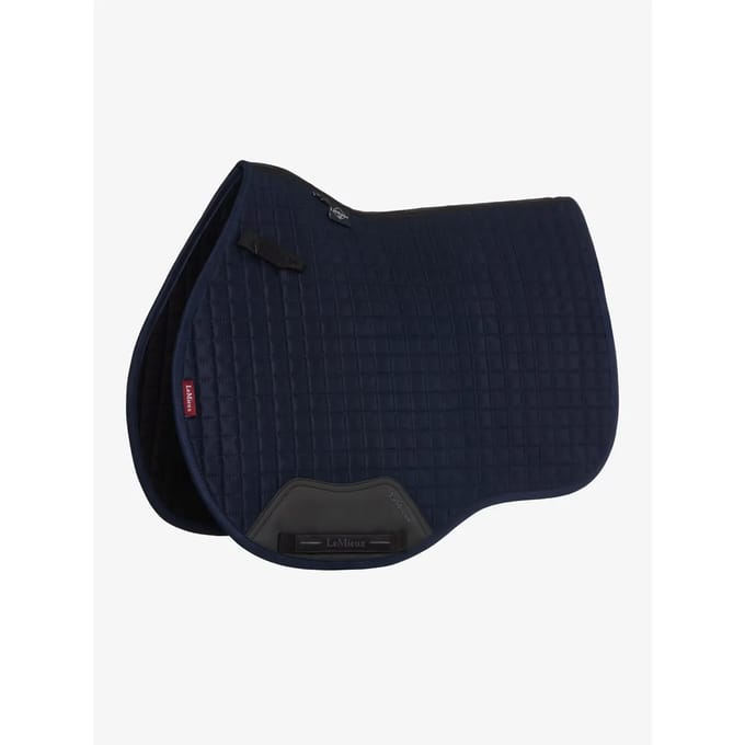 Zadeldoek voor paard van suede LeMieux Square