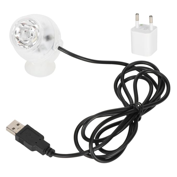 Spot LED pour aquarium, lampe submersible étanche IP68 white