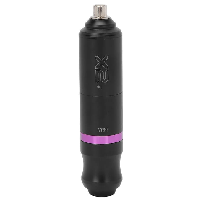 Professionele Tattoo Machine Pen Aluminiumlegering Tattoo Cartridge Naald Machine RCA Interface Zwart black