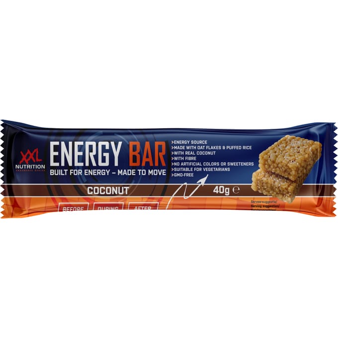 XXL Nutrition Energy Bar Kokos 1 reep (40 gram)