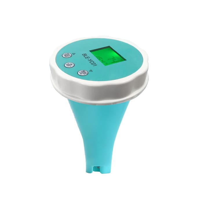 Draagbare waterkwaliteitsdetector 6 in 1 PH EC Totaal opgeloste vaste stoffen ORP Temperatuur Chloor blauw