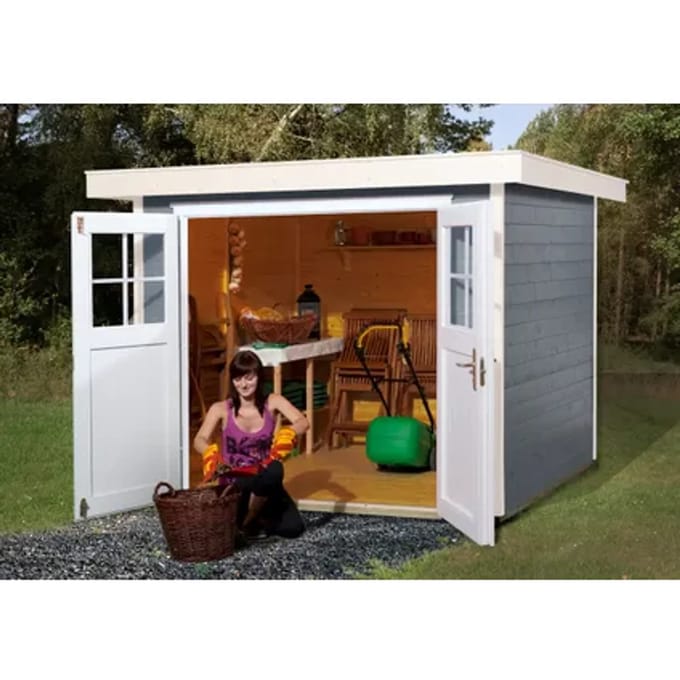 Weka Tuinhuis 227 - Grijs - 235x239cm