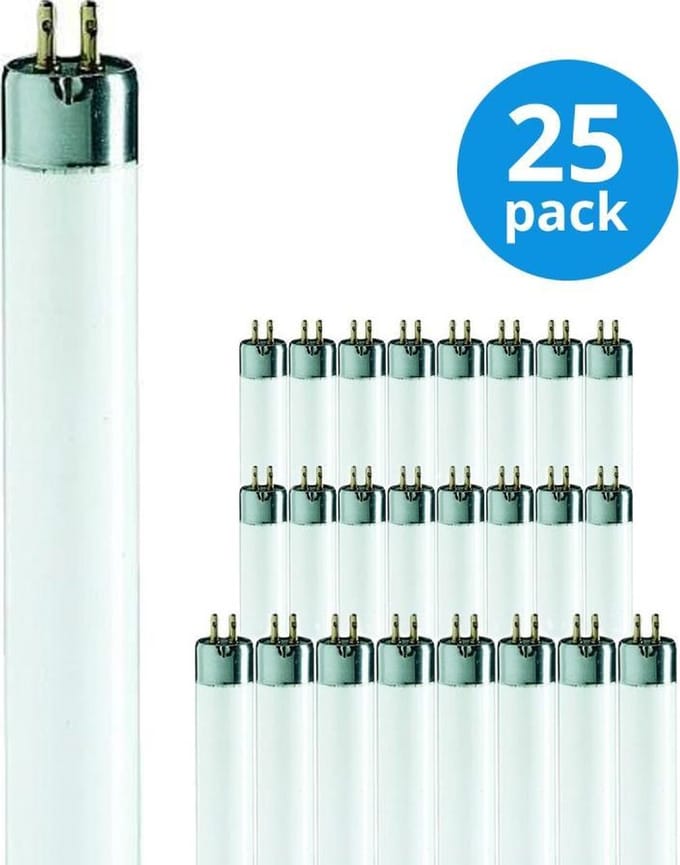 Voordeelpak 25x Philips TL Mini 8W 33-640 | 29cm - Koel Wit
