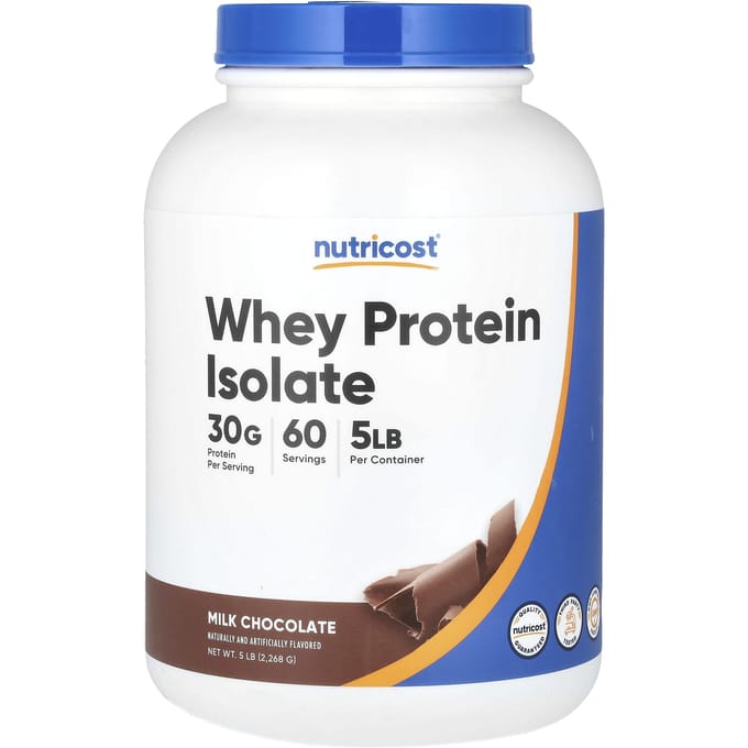 Wei-eiwitisolaat, Melkchocolade, 2.268G (5 pond)