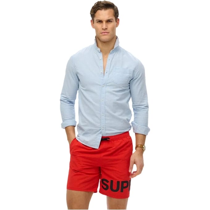 Superdry Graphic 17 Zwemshort Heren - Maat M