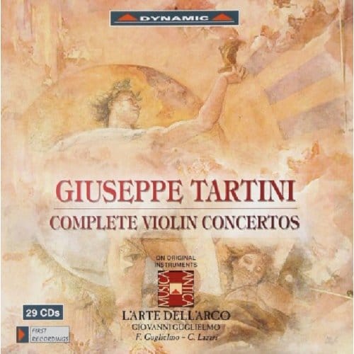 L'Arte Dell'arco & Giovanni Guglielmo - Tartini: Complete Violin Concertos (29 CD)