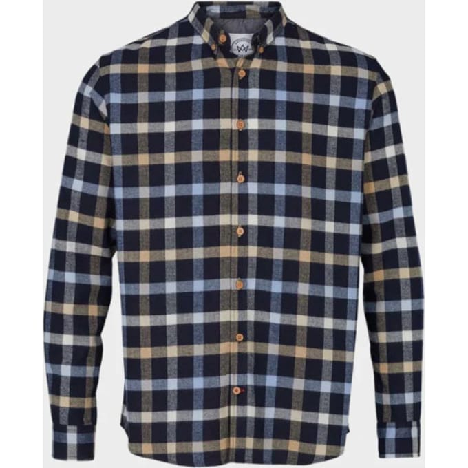 Kronstadt Check gr40 shirt ks3322 navy
