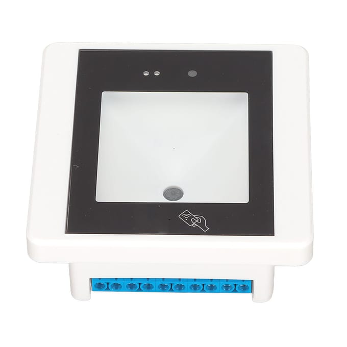 Scanner de codes-barres multifonction pour bureau, lecteur de cartes de contrôle d'accès, code-barres 1D 2D QR, lecteur d'identification IC R35C white