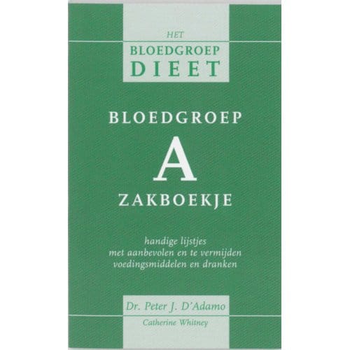 Bloedgroep A Zakboekje - P. D'Adamo