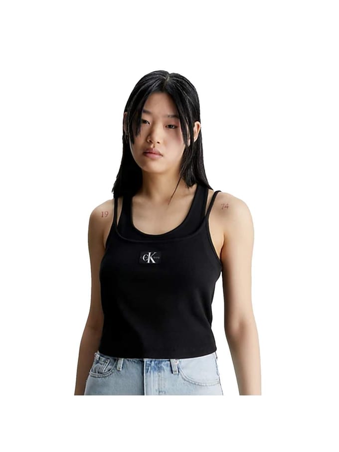 Calvin Klein Classic Ribbed Top voor dames