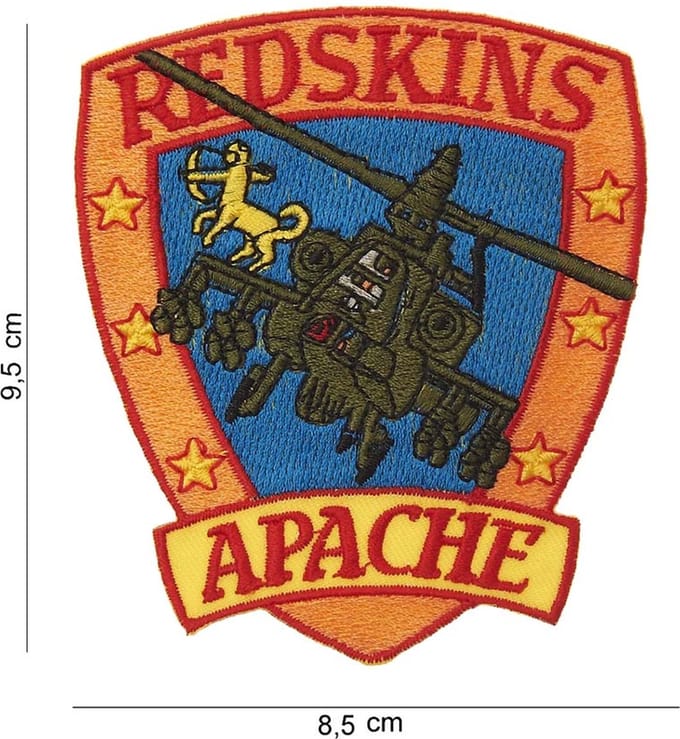 Embleem stof Redskins apache