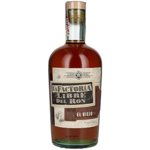La Factoría Libre Del Ron El Viejo 40% Vol. 0,7l