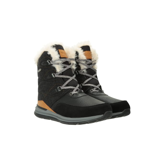 Mountain Warehouse Dames/Dames Ice Crystal Waterdichte Sneeuwlaarzen (Bruin)